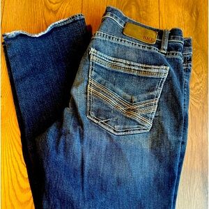 BKE - Dark Blue, Jake Straight Jeans, Used, Men’s 34x32